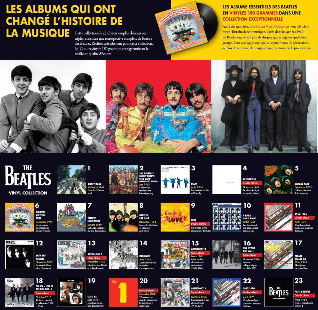 The Beatles Vinyl Collection - Vinyles Altaya