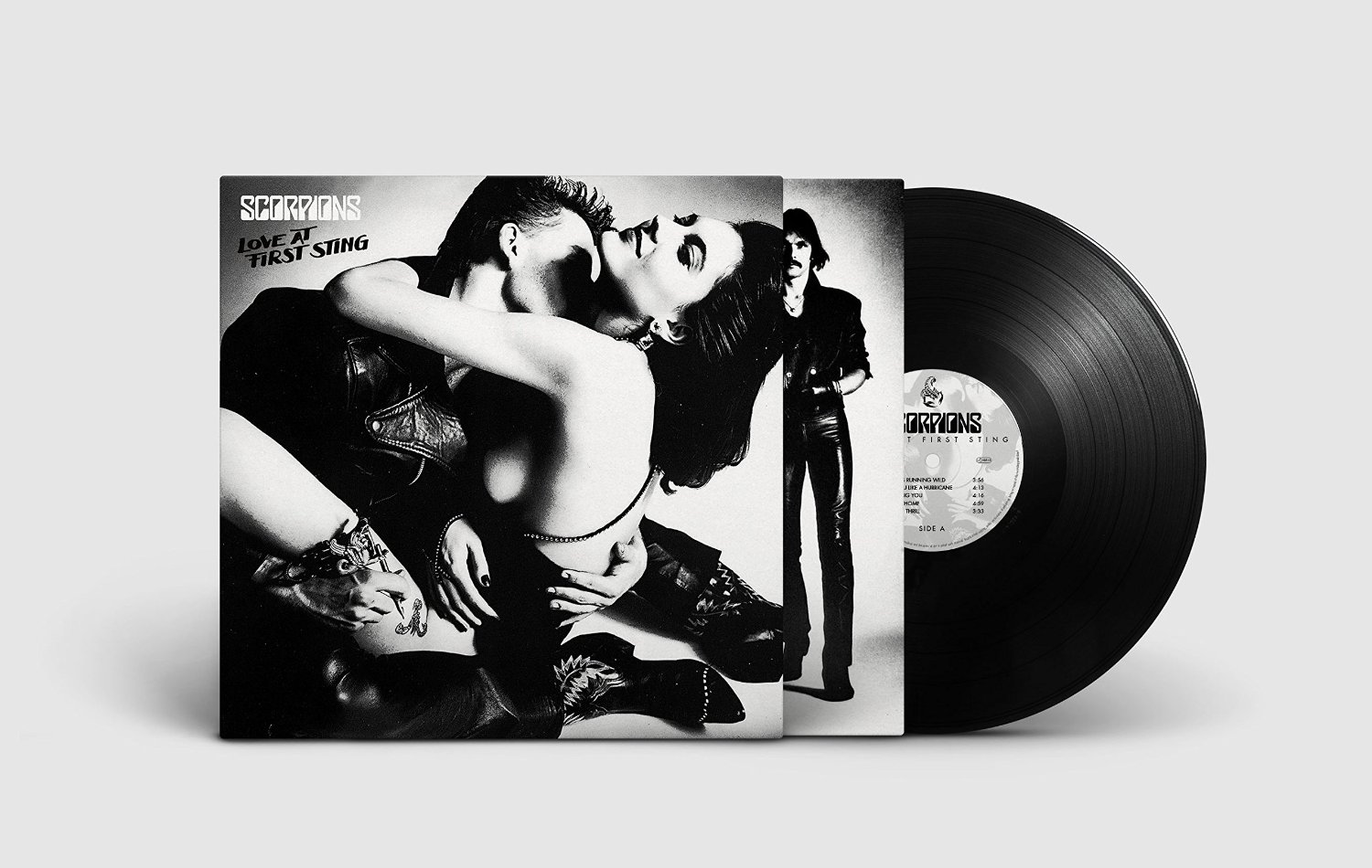 Sortie du célèbre album Love at First Sting Scorpions en vinyle LP, incluan...