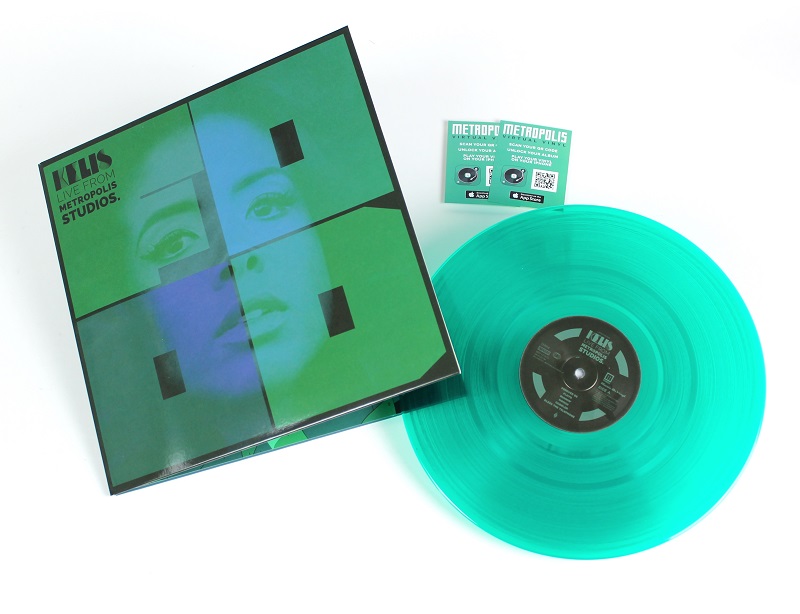 KELIS_LIVE_FROM_METROPOLIS_STUDIOS_Vinyle_LP_33_tours_vert_transparent