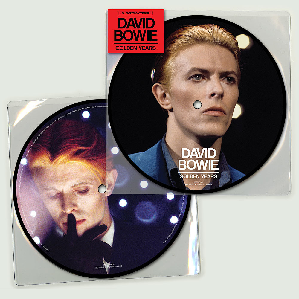 Golden Years David Bowie - 40ème anniversaire - Picture Disc