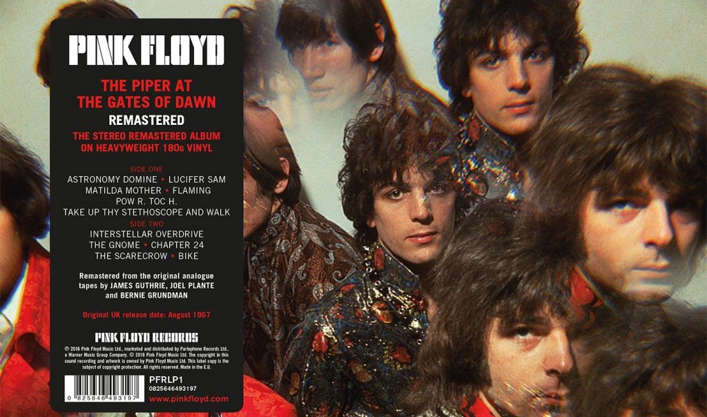 Rééditions des 4 premiers albums Pink Floyd en vinyles [SORTIE] Mes disques vinyles