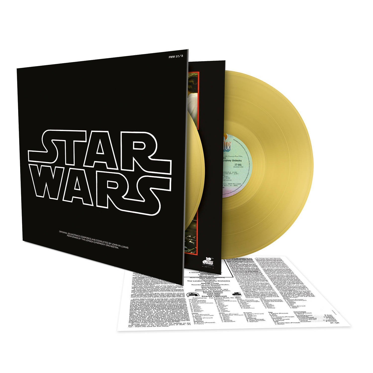Star Wars Épisode IV - A New Hope - Album 2 vinyles couleur or