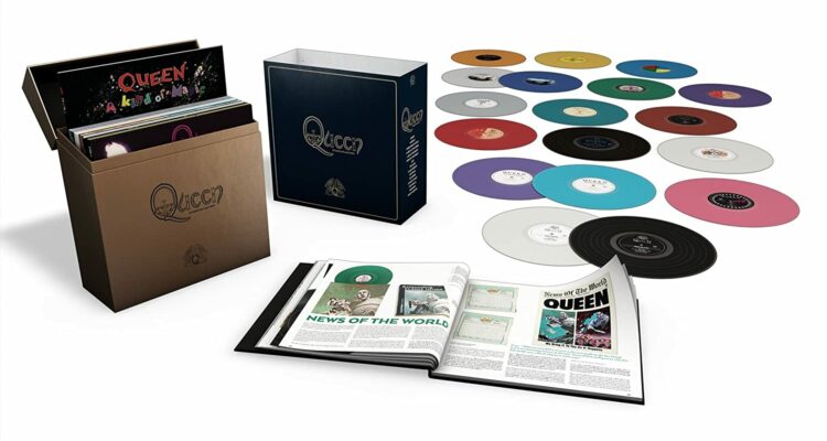 Queen - The Studio Collection Color vinyl - Coffret